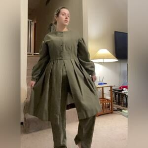 Victorian riding costume set